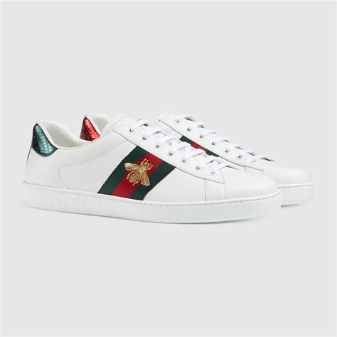 gucci shoes men bee|gucci ace bee platform sneakers.